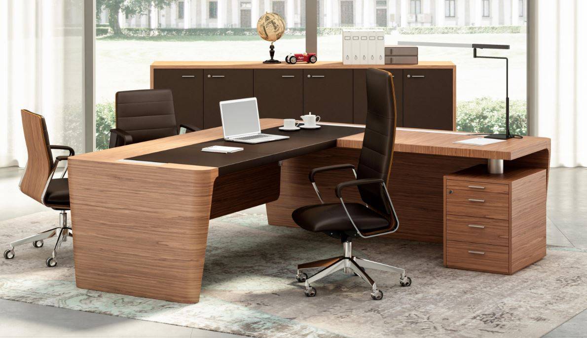 Bureau Direction placage bois sur Bordeaux