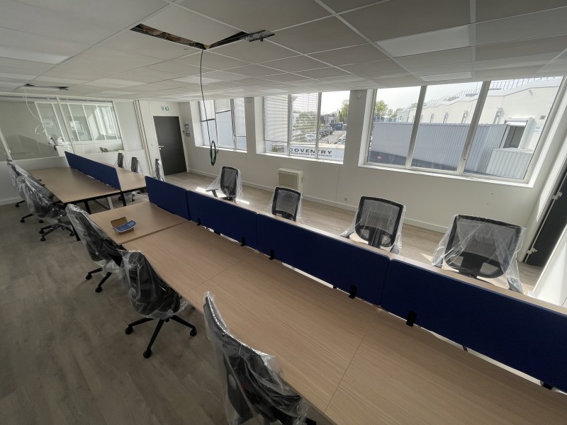 séparation acoustique pour poste face à face; mobilier de bureau sur Eysines Bordeaux