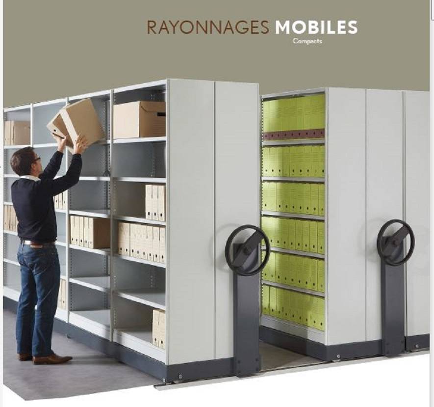 rayonnage mobile pour ranger archives bordeaux