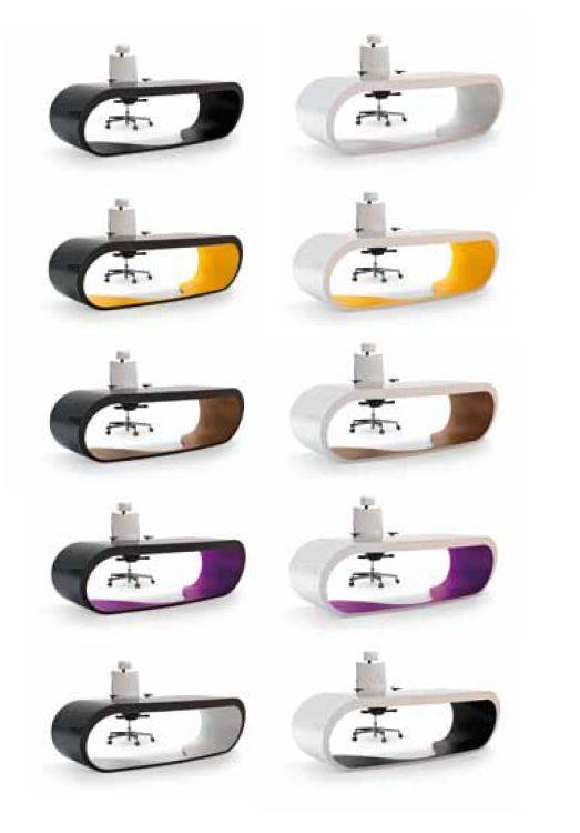 Goggle desk couleurs Bordeaux